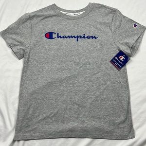 Champion Women’s Gray Short Sleeve T Shirt Size M